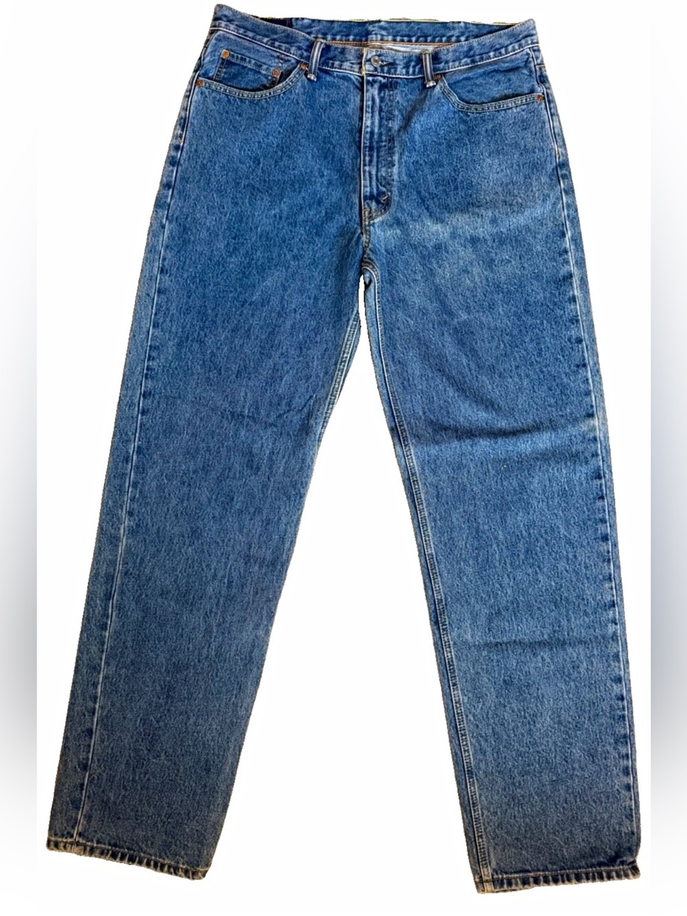 Levi’s 550 Men’s Jeans W38 L36 Blue Medium Wash Relaxed Fit 38x36